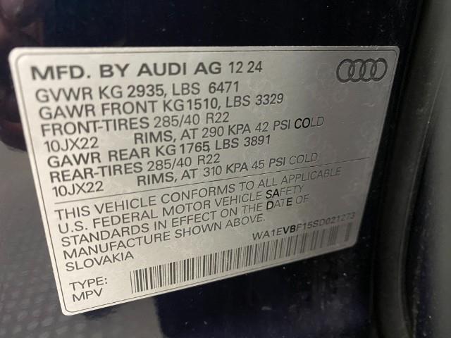 2025 Audi Q8 Vehicle Photo in Appleton, WI 54913