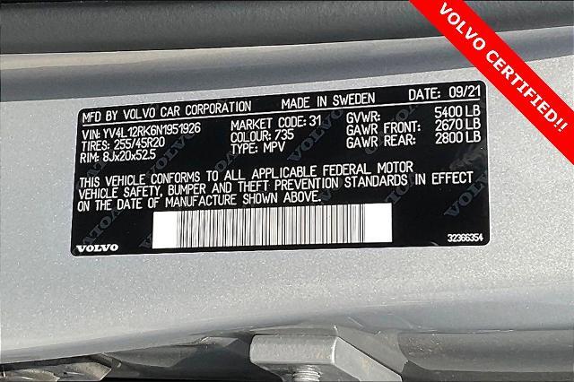 2022 Volvo XC60 Vehicle Photo in Grapevine, TX 76051