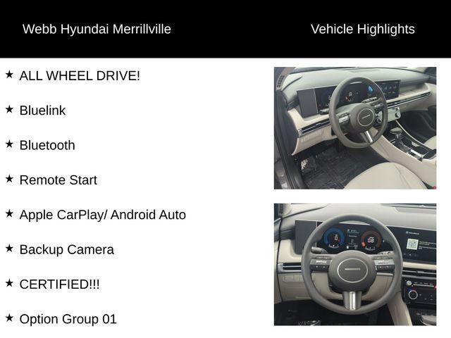 2025 Hyundai TUCSON Vehicle Photo in Merrillville, IN 46410