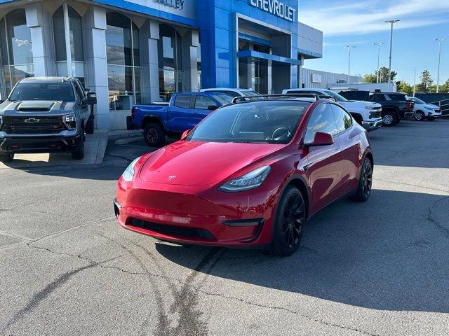 Used 2021 Tesla Model Y Long Range with VIN 5YJYGAEE9MF235450 for sale in West Valley City, UT