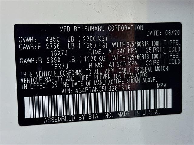 2020 Subaru Outback Vehicle Photo in Puyallup, WA 98371