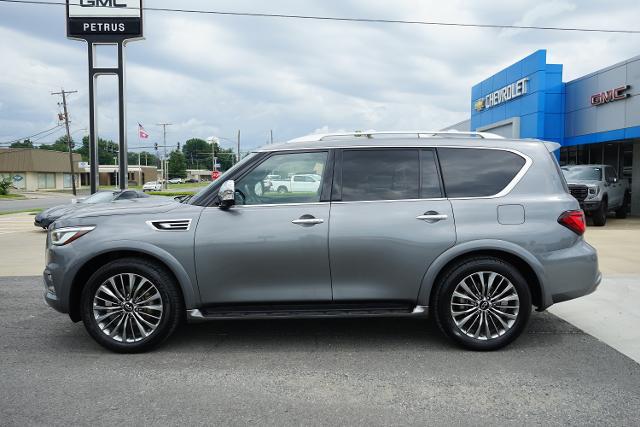 Used 2021 INFINITI QX80 Sensory with VIN JN8AZ2BF3M9716629 for sale in Stuttgart, AR