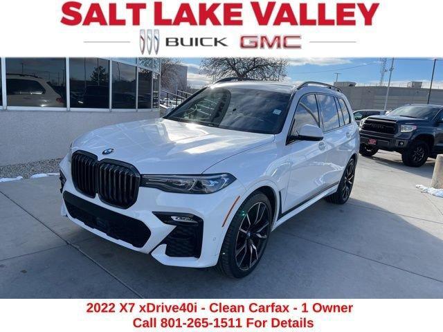 2022 BMW X7 Vehicle Photo in SALT LAKE CITY, UT 84119-3321