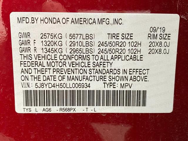 2020 Acura MDX Vehicle Photo in Appleton, WI 54913