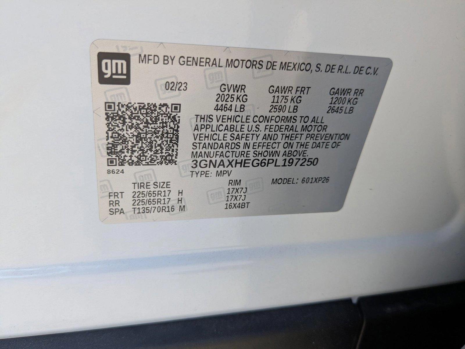 2023 Chevrolet Equinox Vehicle Photo in MIAMI, FL 33134-2699