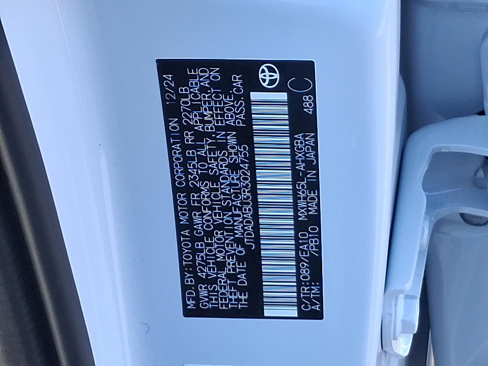 2024 Toyota Prius Vehicle Photo in Trevose, PA 19053