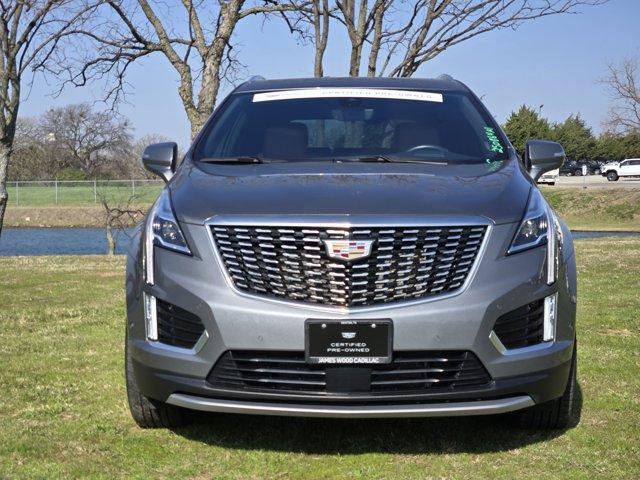 Certified 2022 Cadillac XT5 Premium Luxury with VIN 1GYKNCRS1NZ130334 for sale in Denton, TX