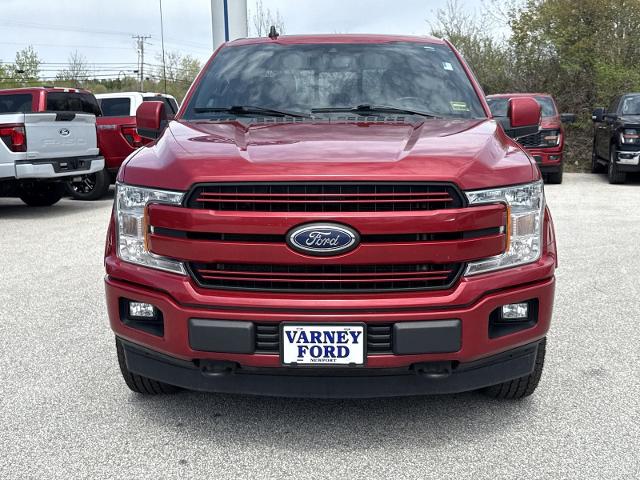 Used 2020 Ford F-150 Lariat with VIN 1FTEW1E54LFB11862 for sale in Newport, ME