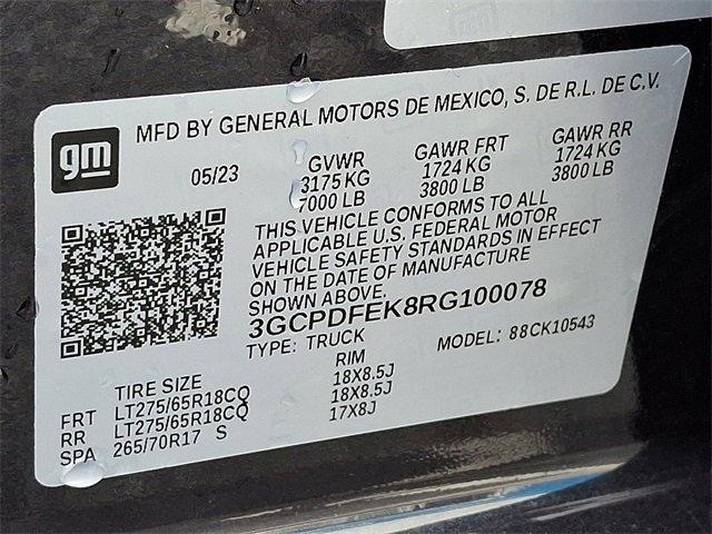 2024 Chevrolet Silverado 1500 Vehicle Photo in LANCASTER, PA 17601-0000