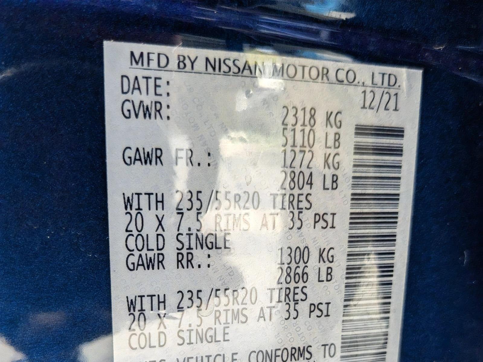 2022 Nissan Murano Vehicle Photo in Miami, FL 33135