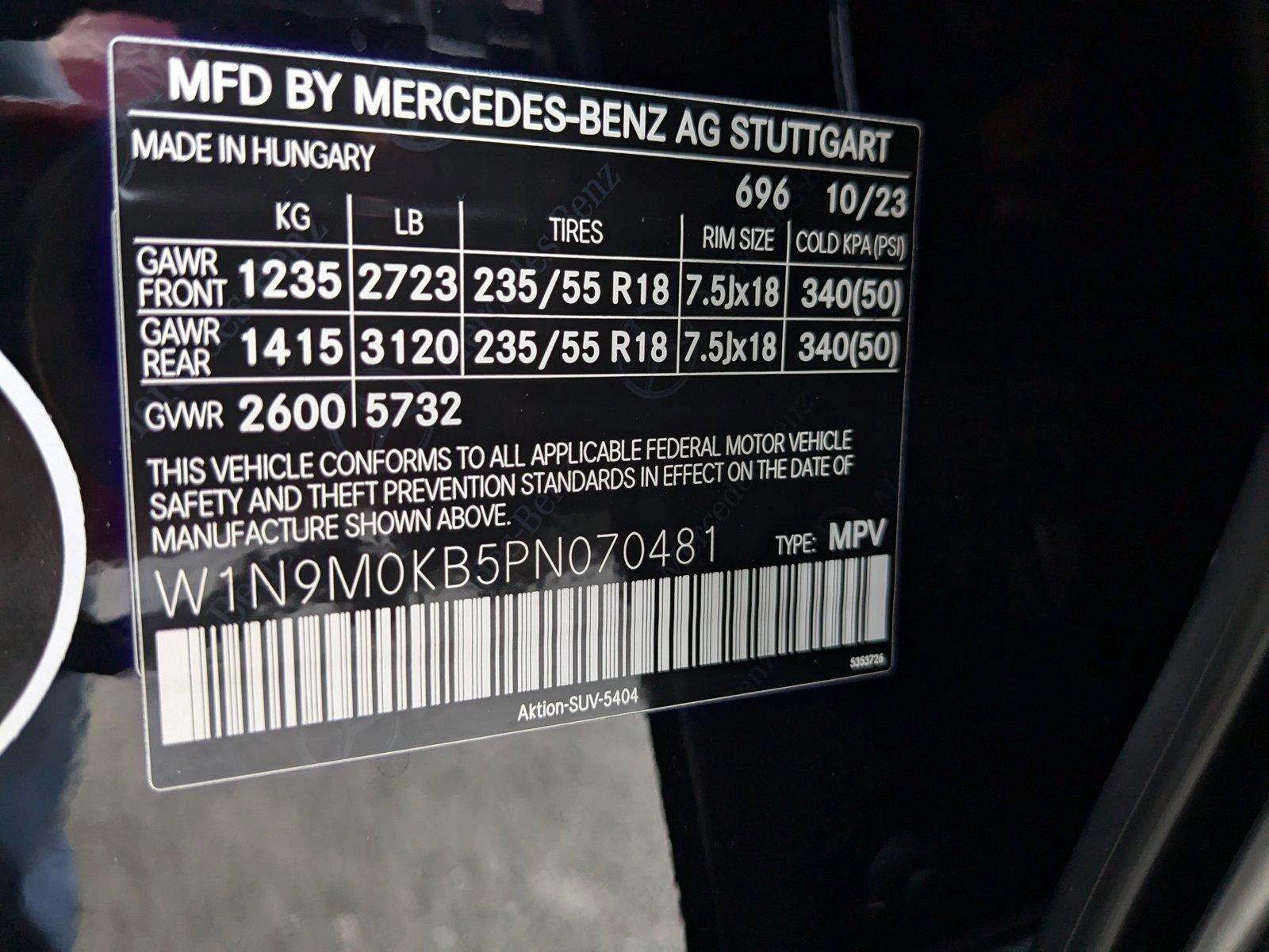 2023 Mercedes-Benz EQB Vehicle Photo in Maitland, FL 32751