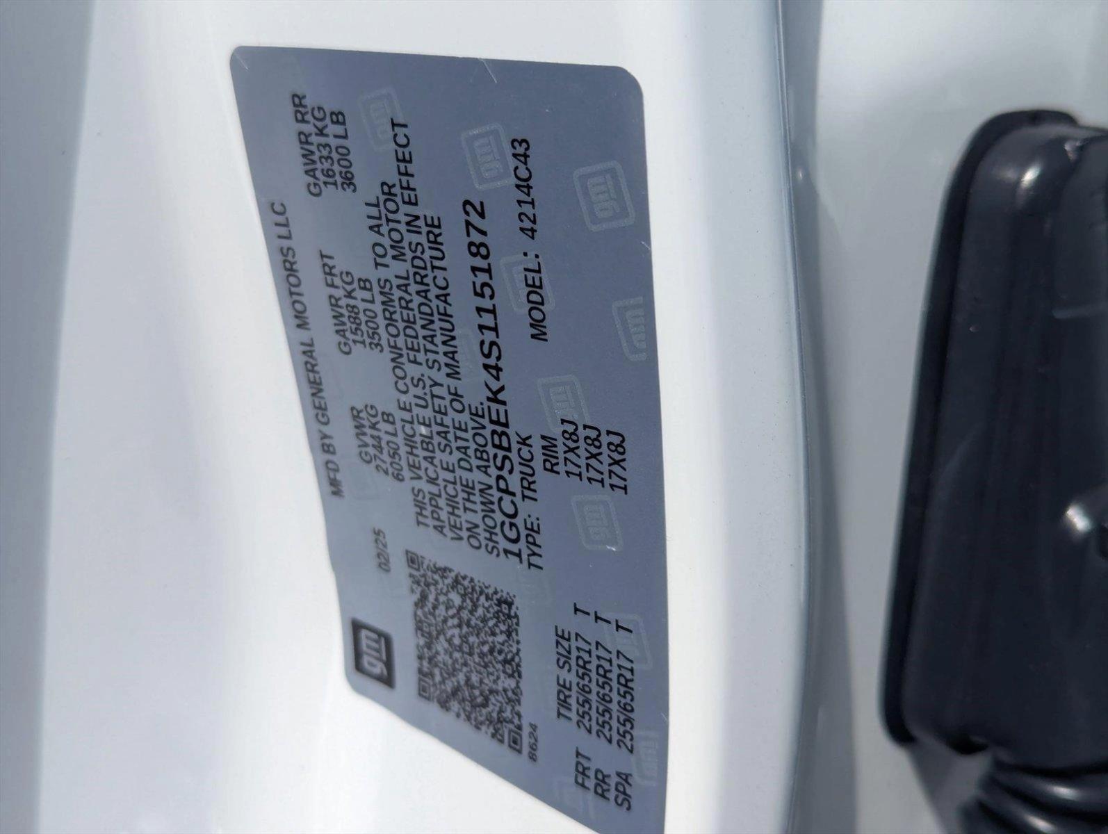 2025 Chevrolet Colorado Vehicle Photo in PEMBROKE PINES, FL 33024-6534