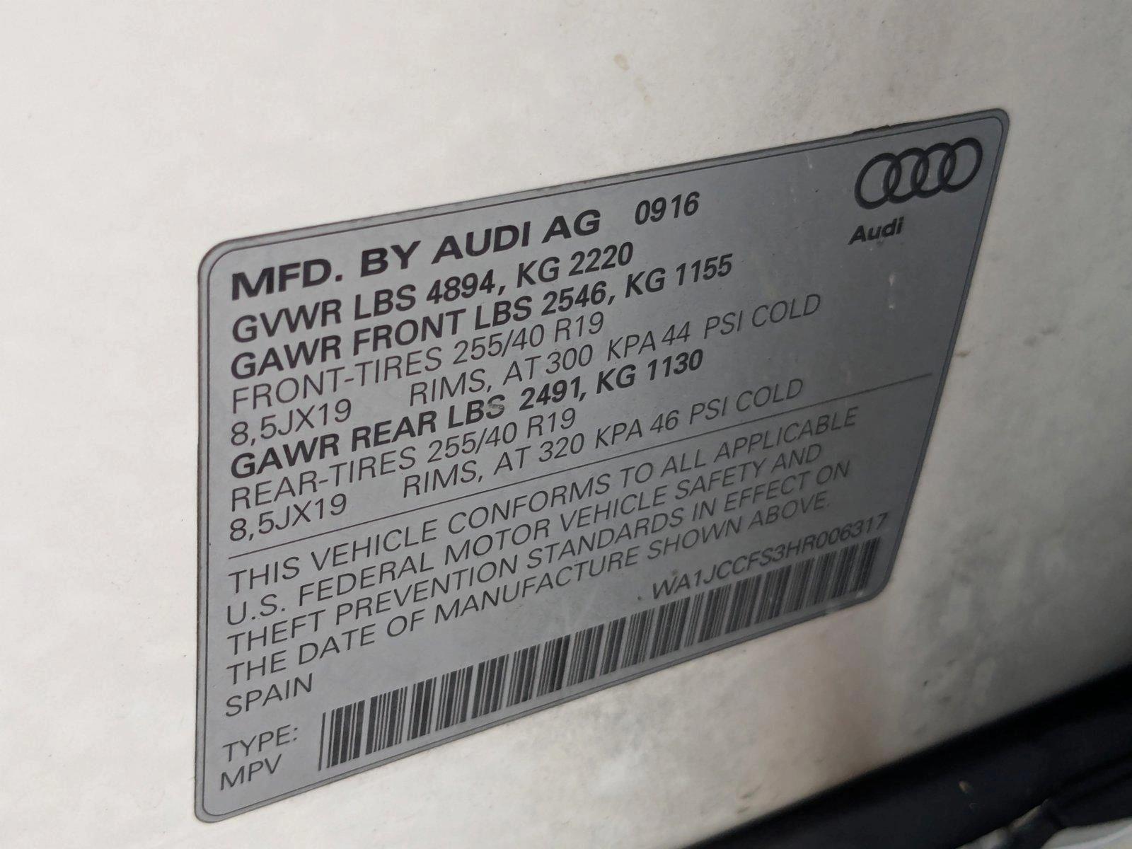 2017 Audi Q3 Vehicle Photo in Tampa, FL 33614