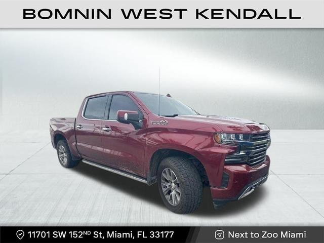 Used 2020 Chevrolet Silverado 1500 High Country with VIN 1GCUYHEL7LZ311291 for sale in Miami, FL