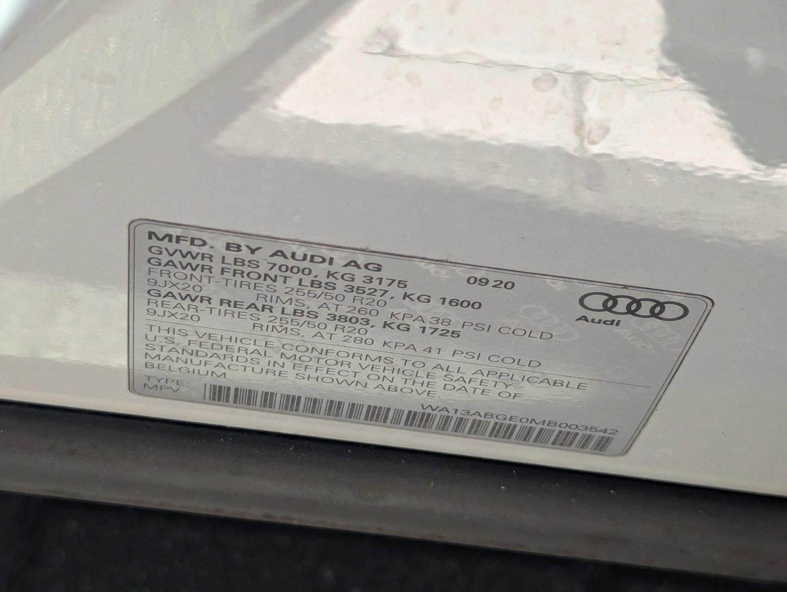 2021 Audi e-tron Sportback Vehicle Photo in Delray Beach, FL 33444