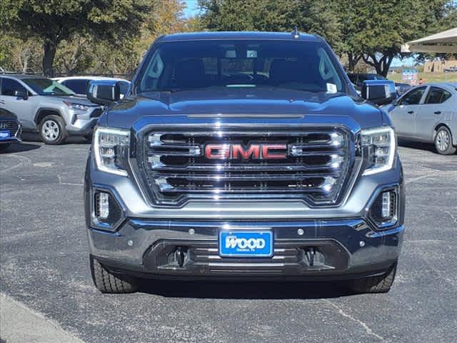 Used 2021 GMC Sierra 1500 SLT with VIN 1GTU9DED5MZ175033 for sale in Decatur, TX