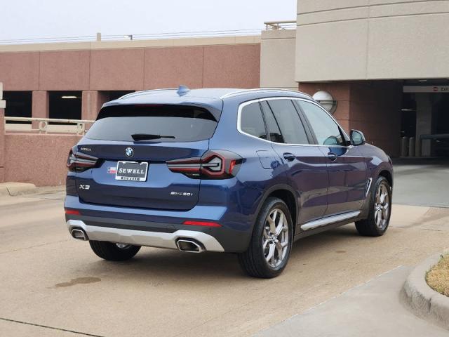 2024 BMW X3 sDrive30i Vehicle Photo in PLANO, TX 75024
