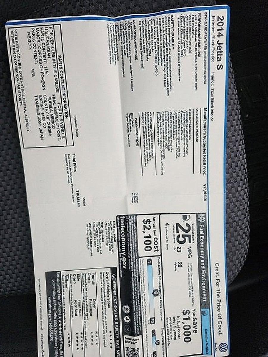 2014 Volkswagen Jetta Sedan Vehicle Photo in Harrisburg, PA 17111
