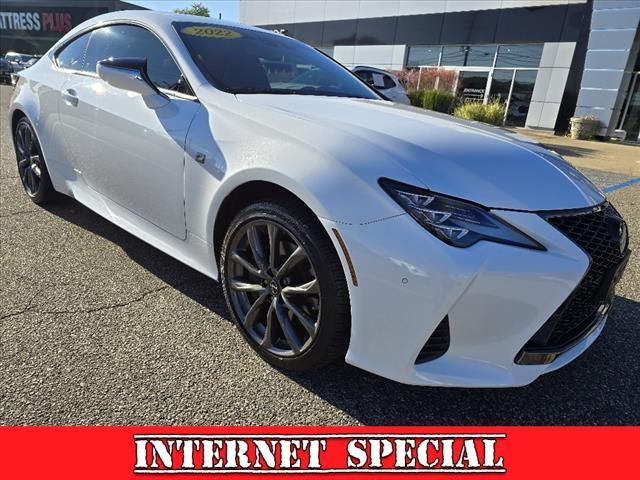 2022 Lexus RC Vehicle Photo in LITTLE FALLS, NJ 07424-1717