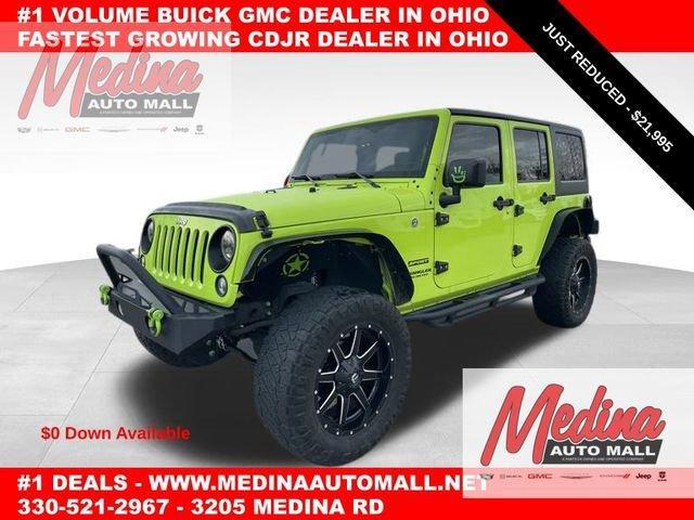 2017 Jeep Wrangler Unlimited Vehicle Photo in MEDINA, OH 44256-9631