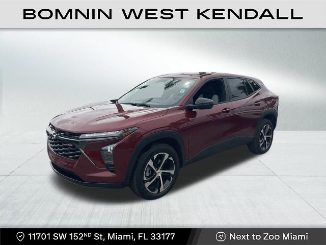 Used 2024 Chevrolet Trax RS with VIN KL77LGE26RC023543 for sale in Miami, FL