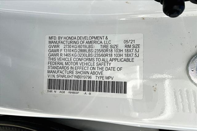 2022 Honda Odyssey Vehicle Photo in Grapevine, TX 76051