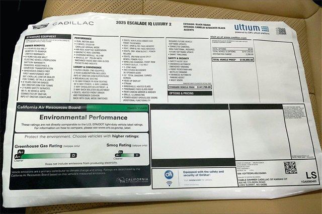 2025 Cadillac ESCALADE IQ Vehicle Photo in KANSAS CITY, MO 64114-4545