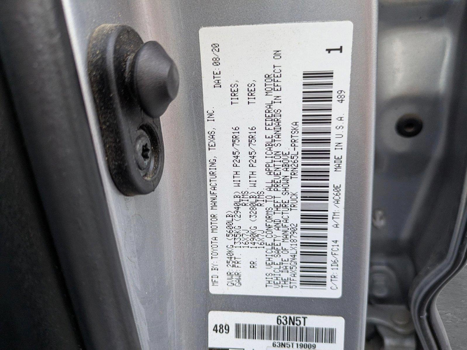 2020 Toyota Tacoma 2WD Vehicle Photo in Corpus Christi, TX 78415
