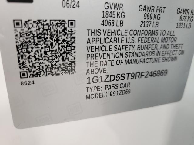 2024 Chevrolet Malibu Vehicle Photo in OSHKOSH, WI 54904-7811