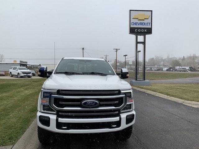 Used 2020 Ford F-350 Super Duty Platinum with VIN 1FT8W3BTXLEC93939 for sale in Craig, CO