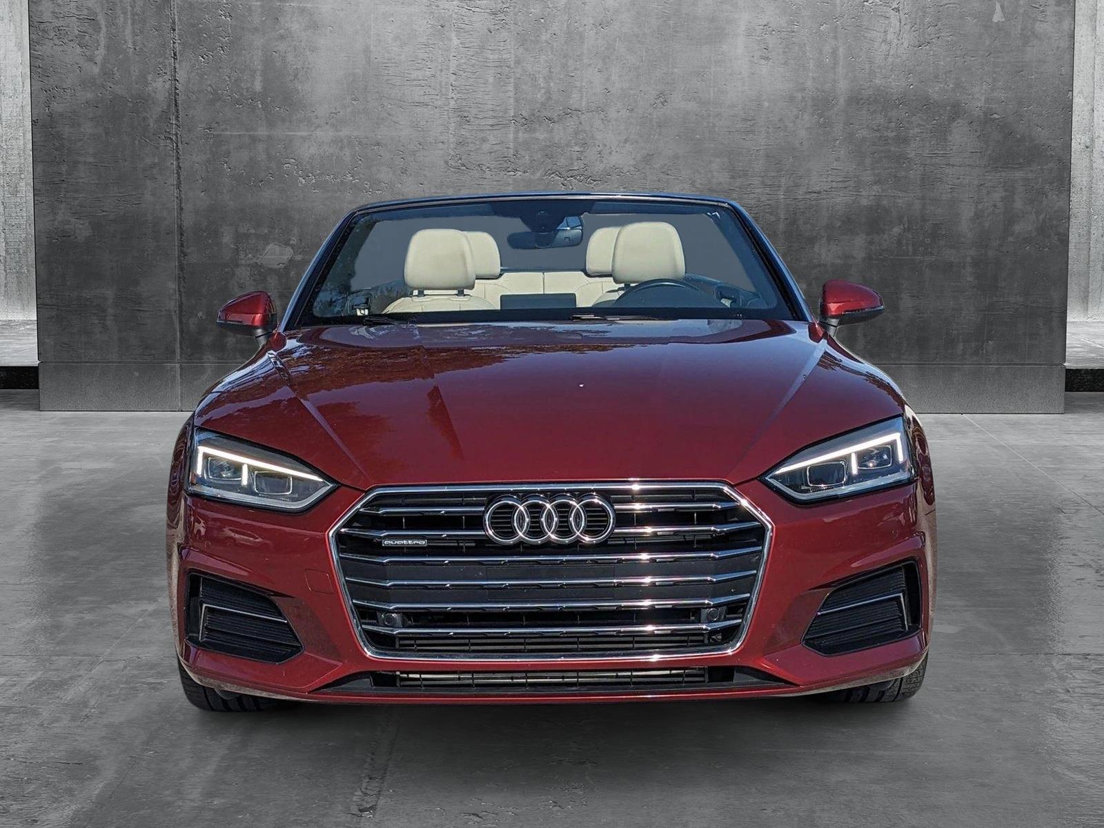 2019 Audi A5 Cabriolet Vehicle Photo in GREENACRES, FL 33463-3207