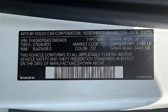 2025 Volvo XC90 Vehicle Photo in Grapevine, TX 76051