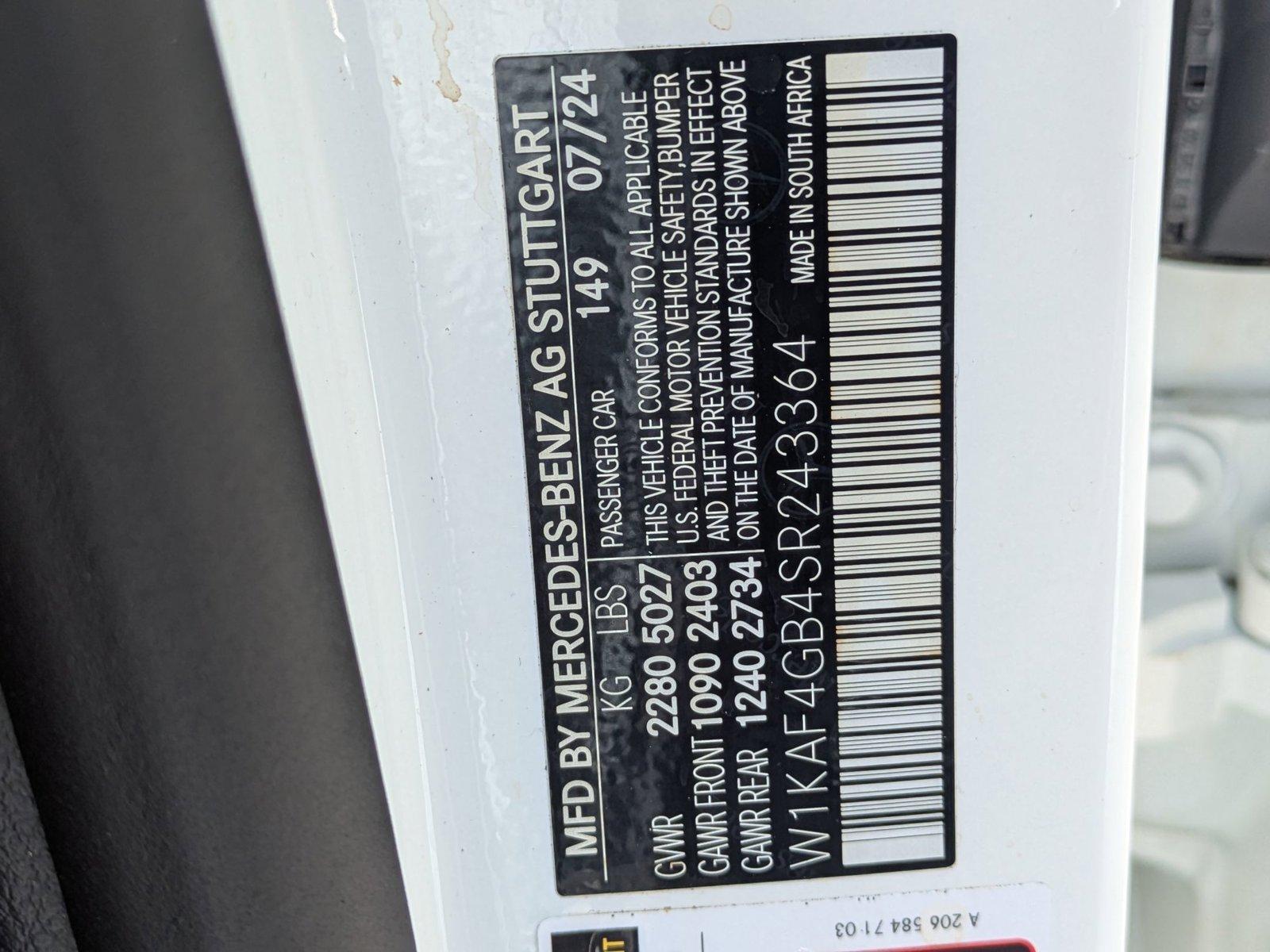 2025 Mercedes-Benz C-Class Vehicle Photo in Sarasota, FL 34231