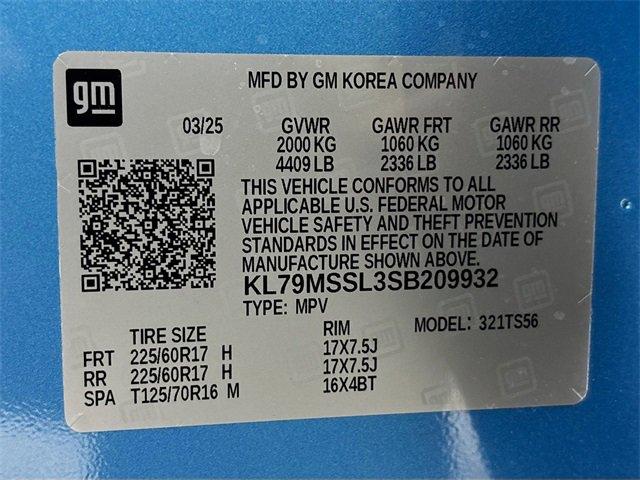 2025 Chevrolet Trailblazer Vehicle Photo in PUYALLUP, WA 98371-4149