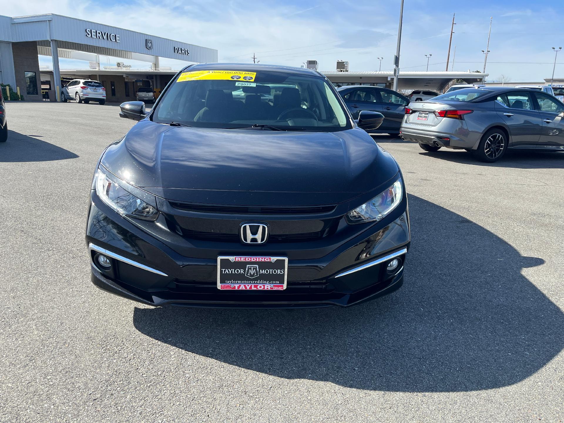 Used 2019 Honda Civic EX with VIN JHMFC1F37KX001681 for sale in Redding, CA