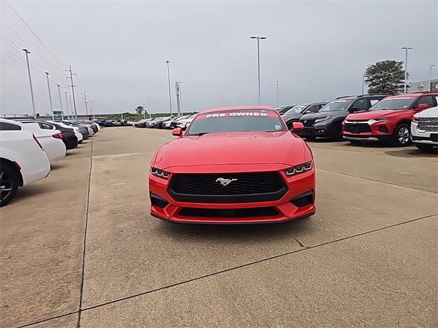 Used 2024 Ford Mustang EcoBoost with VIN 1FA6P8TH0R5106881 for sale in Bossier City, LA