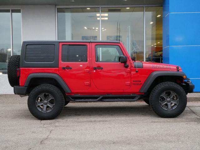 Used 2017 Jeep Wrangler Unlimited Sport with VIN 1C4BJWDG1HL549801 for sale in Maplewood, Minnesota