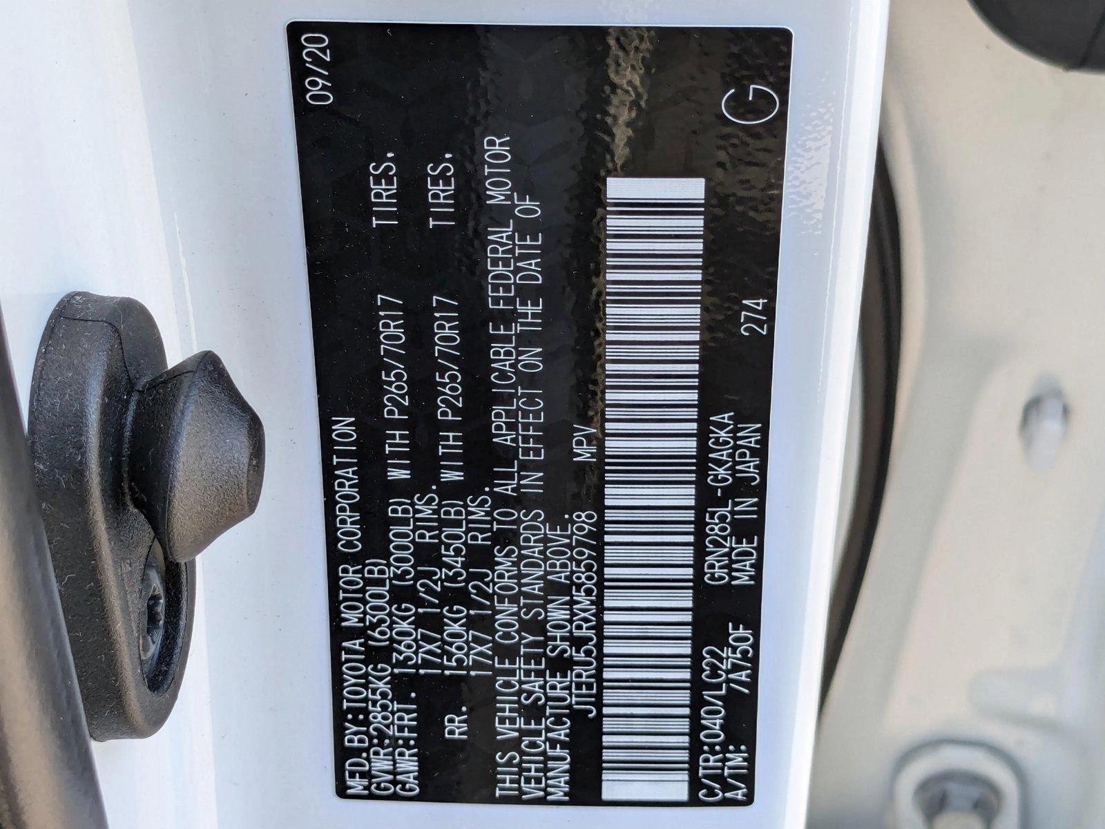 2021 Toyota 4Runner Vehicle Photo in Panama City, FL 32401