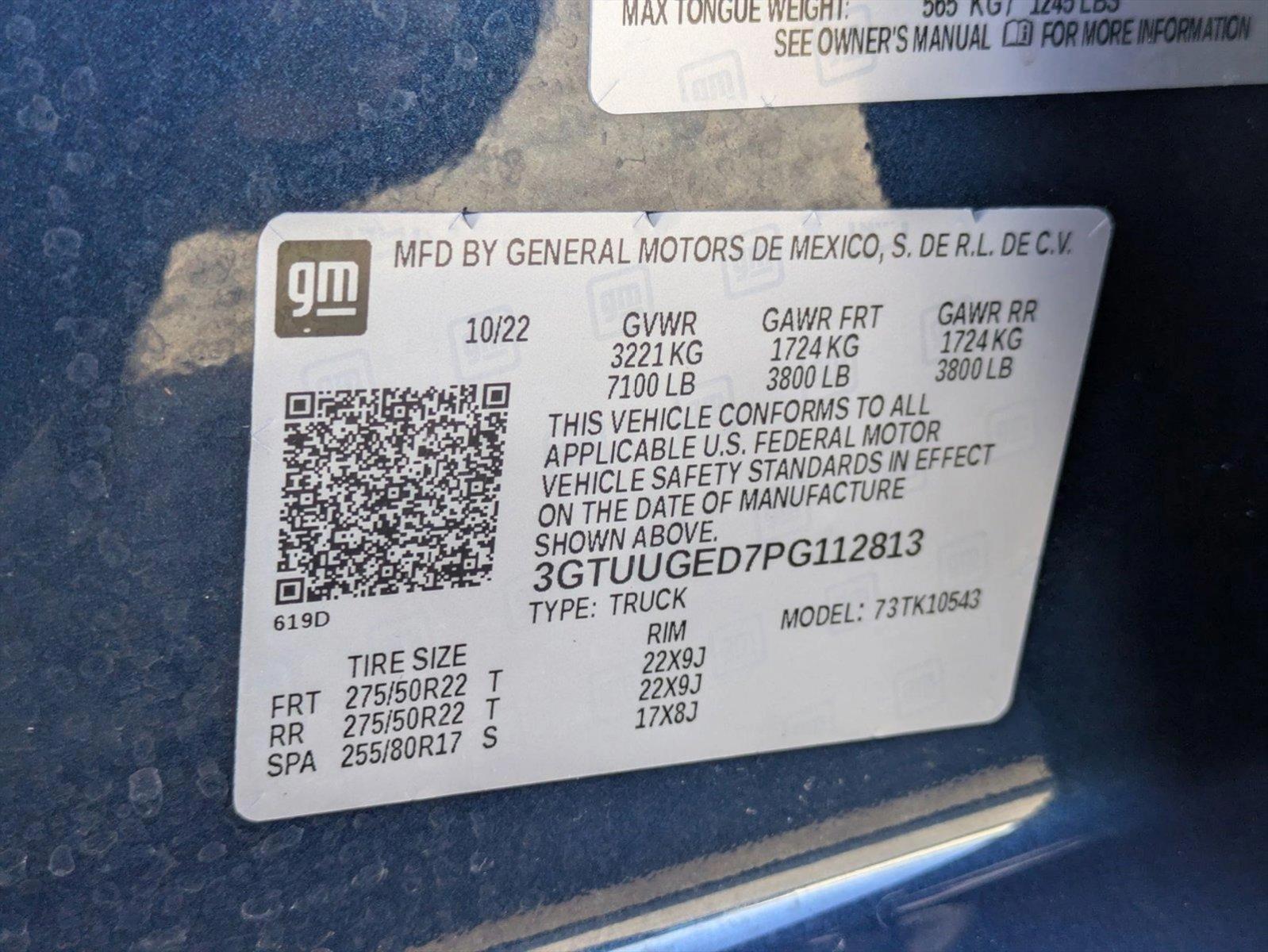 2023 GMC Sierra 1500 Vehicle Photo in SPOKANE, WA 99212-2978