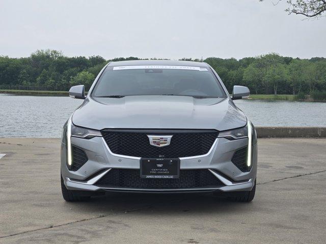 Certified 2023 Cadillac CT4 Sport with VIN 1G6DC5RK6P0123745 for sale in Denton, TX