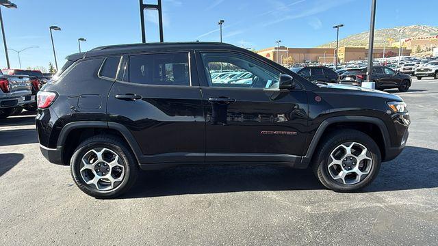 Used 2022 Jeep Compass Trailhawk with VIN 3C4NJDDB4NT236456 for sale in Carson City, NV