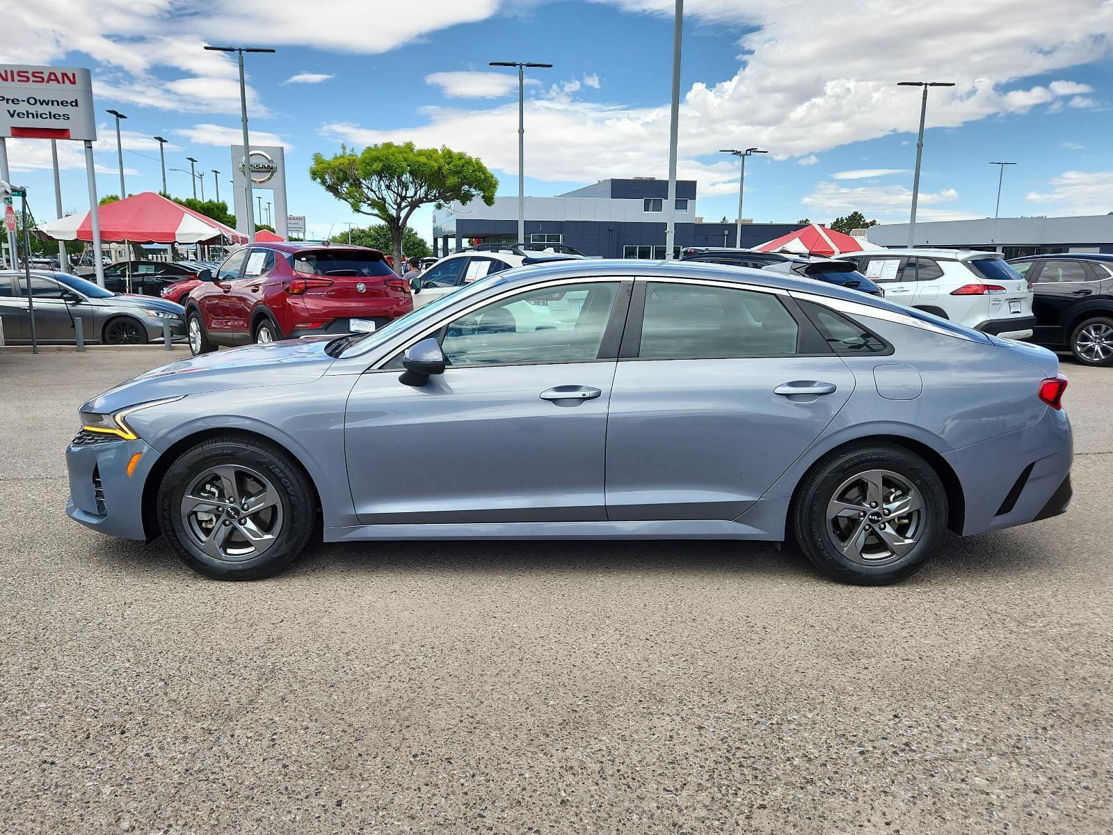Used 2022 Kia K5 LXS with VIN 5XXG14J22NG152323 for sale in Albuquerque, NM