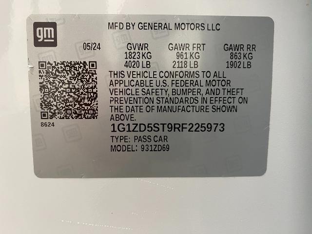 2024 Chevrolet Malibu Vehicle Photo in Appleton, WI 54913