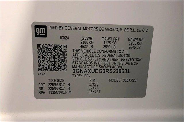 2024 Chevrolet Equinox Vehicle Photo in KANSAS CITY, MO 64114-4502