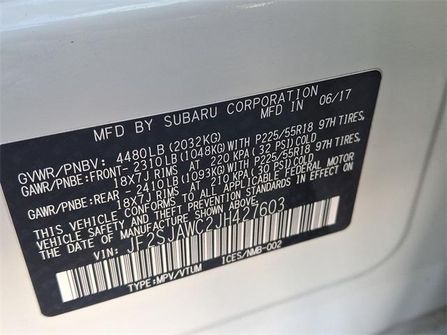 2018 Subaru Forester Vehicle Photo in BERLIN, MD 21811-1121