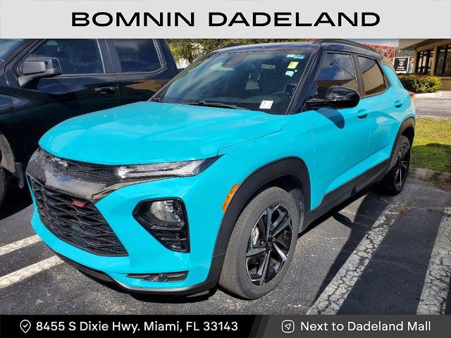 Used 2021 Chevrolet Trailblazer RS with VIN KL79MTSL7MB174708 for sale in Miami, FL