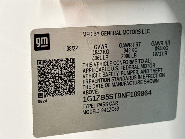 2022 Chevrolet Malibu Vehicle Photo in EVERETT, WA 98203-5662