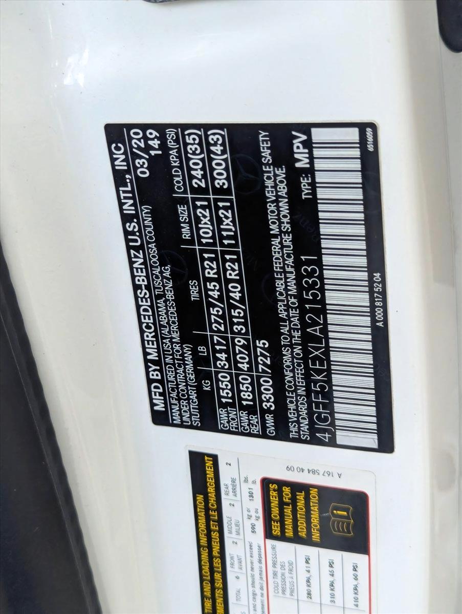 2020 Mercedes-Benz GLS Vehicle Photo in Coconut Creek, FL 33073