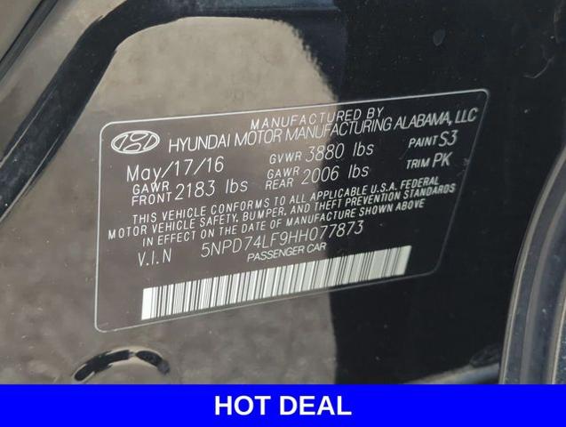 2017 Hyundai ELANTRA Vehicle Photo in Merrillville, IN 46410