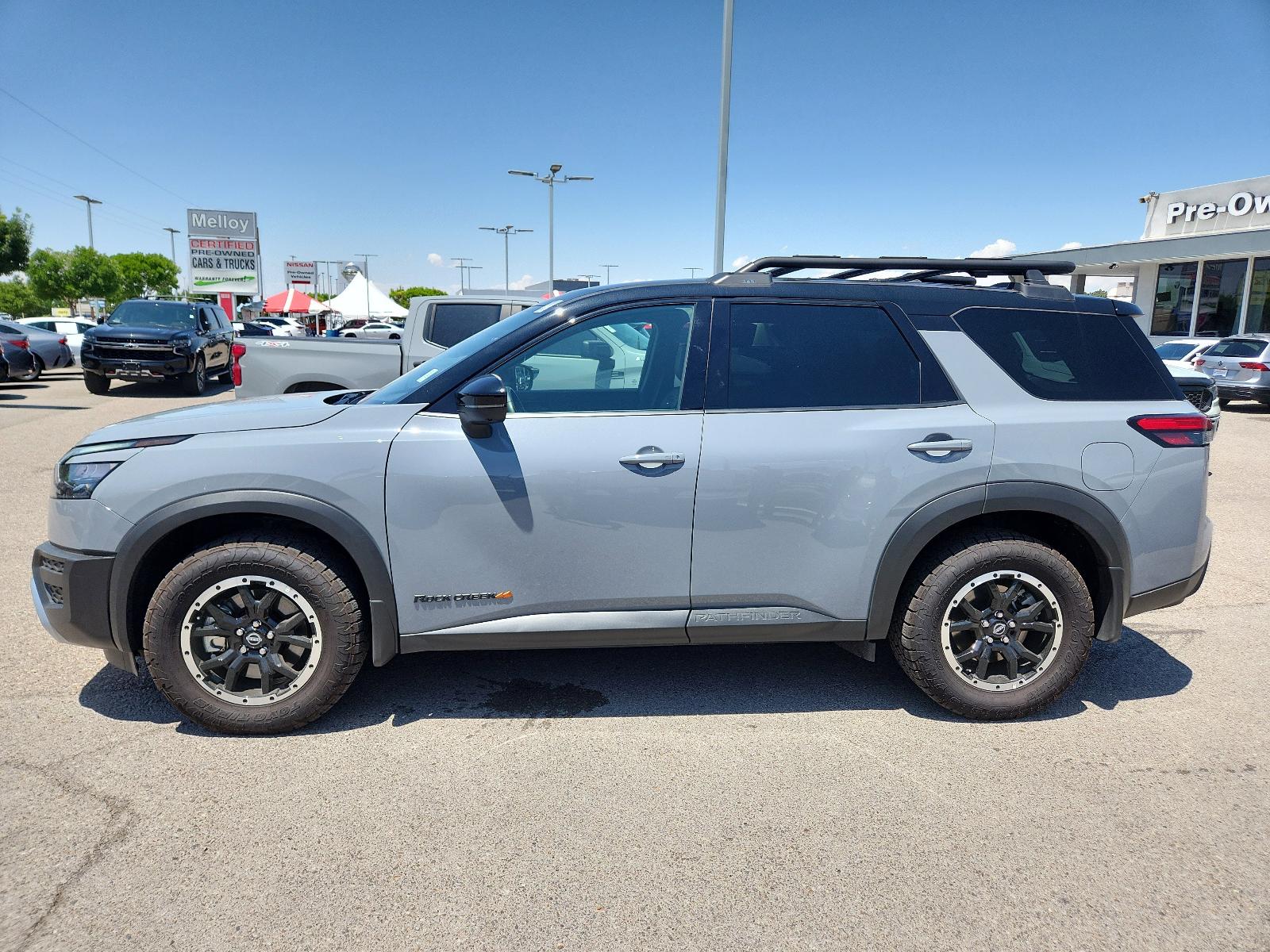 Certified 2025 Nissan Pathfinder Rock Creek with VIN 5N1DR3BD4SC204225 for sale in Albuquerque, NM